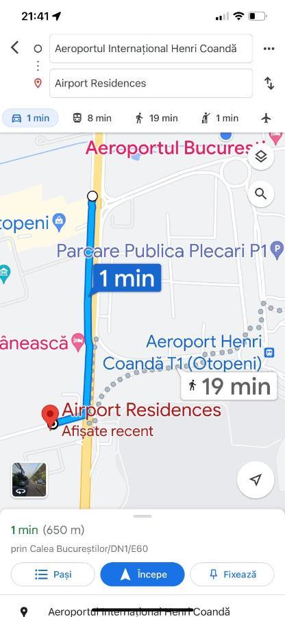 Relaxing Bucharest Airport Residences & Therme-Self Check-In Otopeni Exterior photo